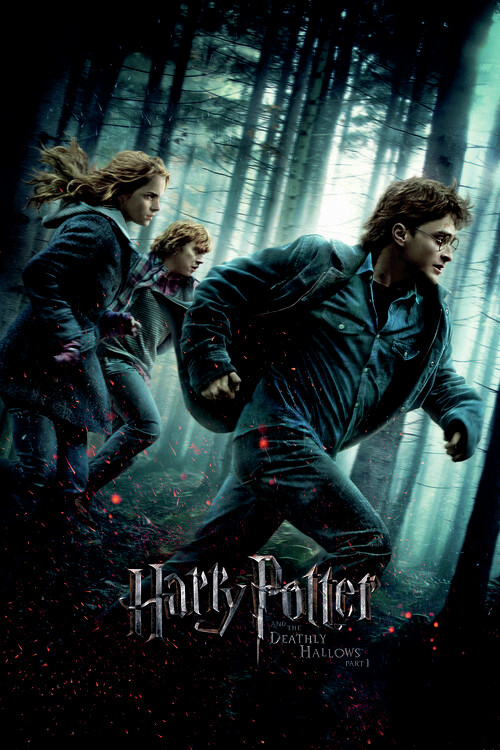 Canvas Print Harry Potter - Deathly Hallows