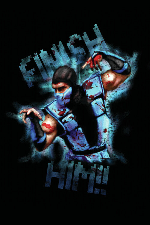 Poster Mortal Kombat - Finish him