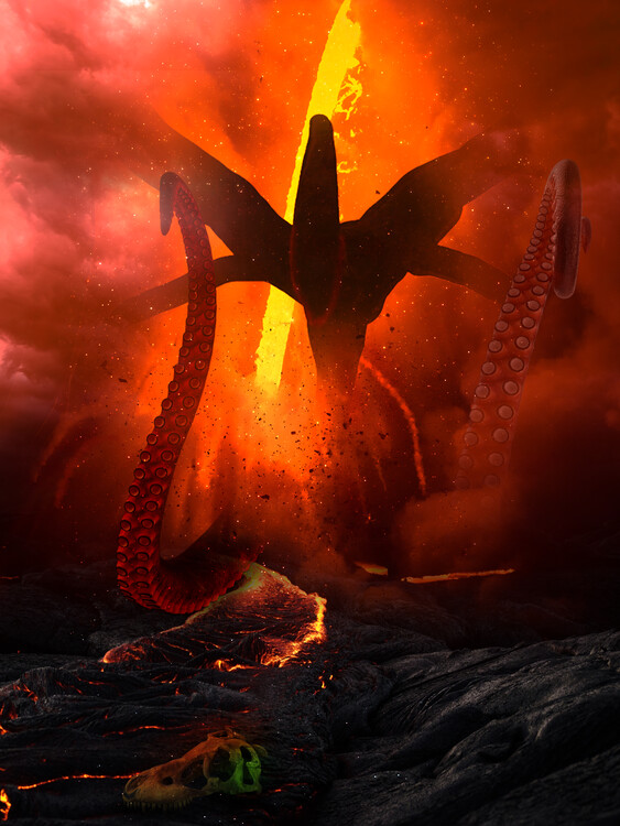 Plakat Mind Flayer Fantasy from Series Movie Mindflayer