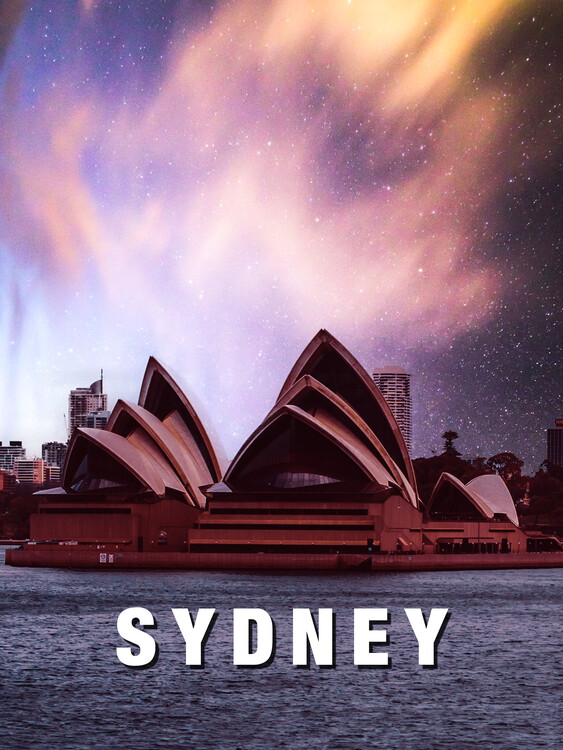 Poster Sydney Opera at Night