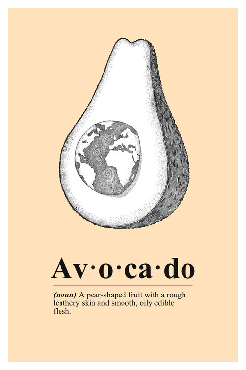 Poster Avocado