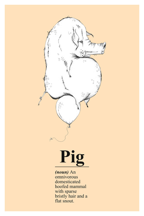 Poster Pig