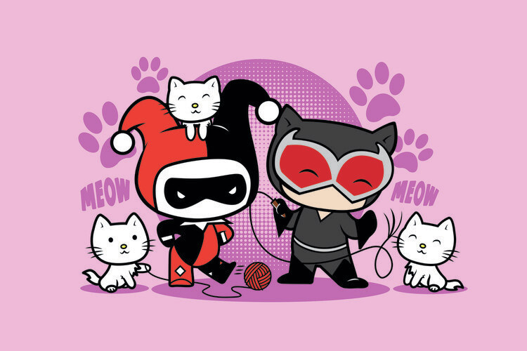 Poster Harley Quinn - Chibi