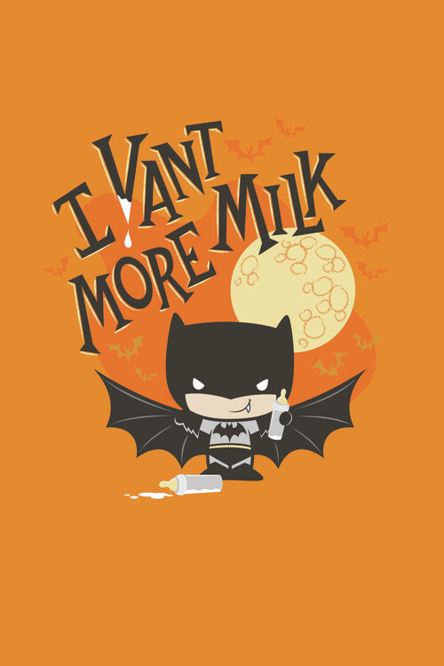 Poster Batman - Halloween Chibi