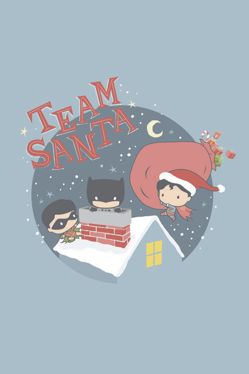 Poster Justice League - Team Santa