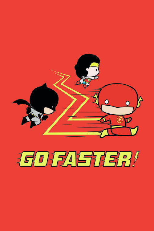 Poster Flash - Go faster