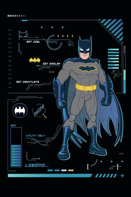 Картината върху платно Batman - Batsuit loading
