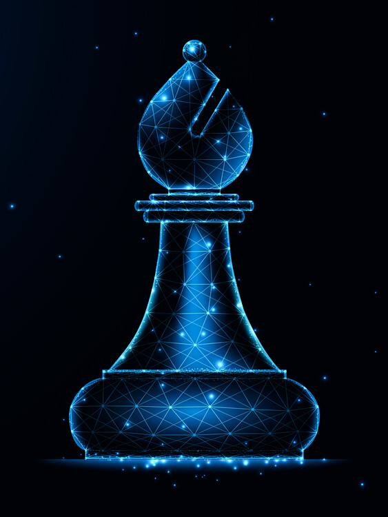 Poster Cosmic Chess Bishop