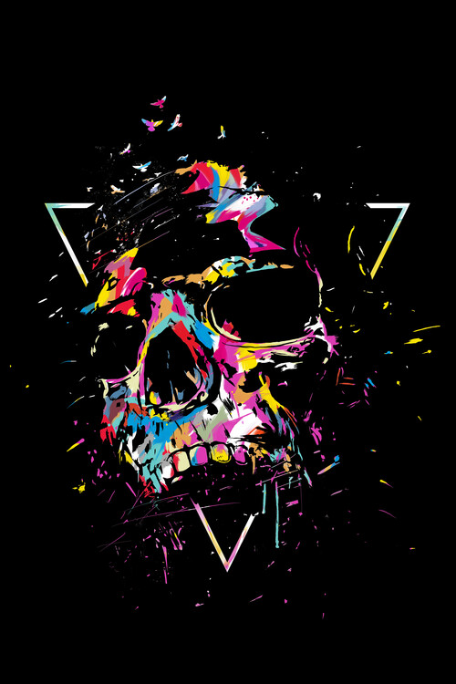 Poster Skull X