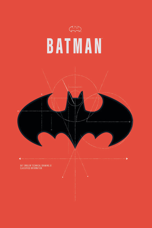 Canvas Print Batman - Emblem