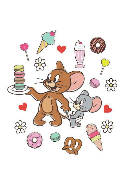 Poster Tom and Jerry - Sweets