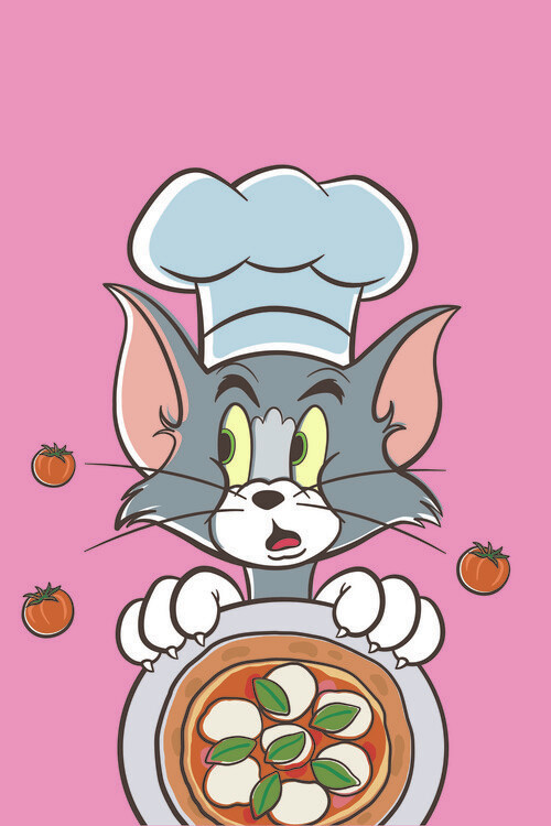 Poster Tom and Jerry - Chef
