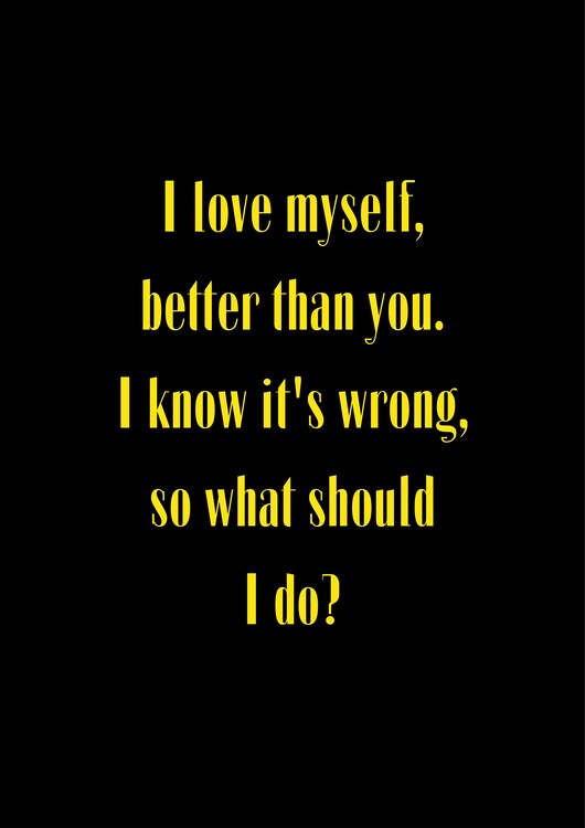 Poster I love myself