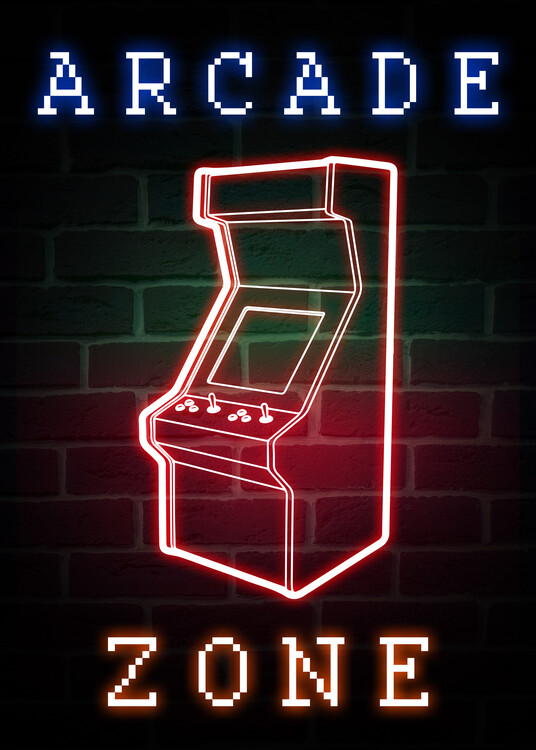 Poster Arcade Zone