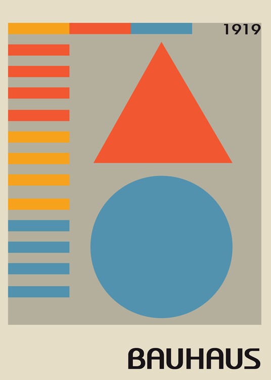 Poster Bauhaus 1919 Poster