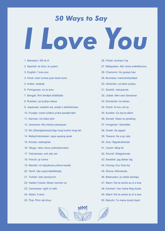Poster I Love you Poster