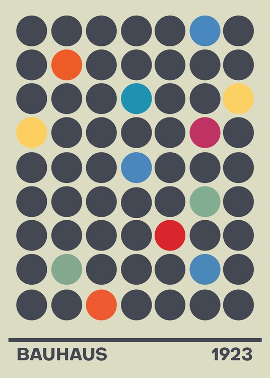 Poster Bauhaus 1923