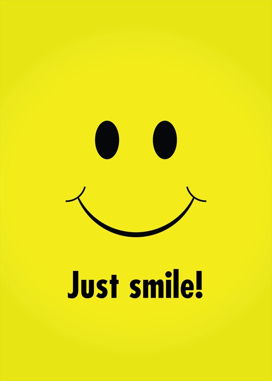 Poster Just Smile