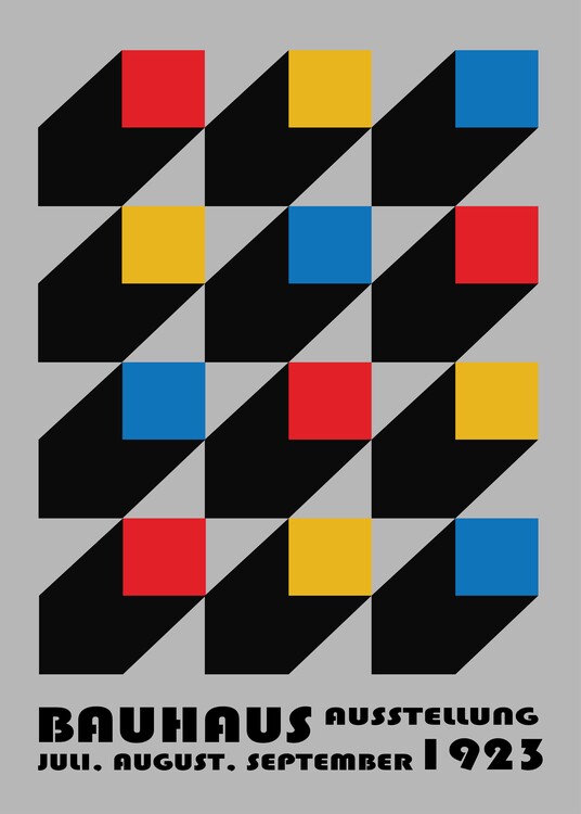 Poster Bauhaus Ausstellung