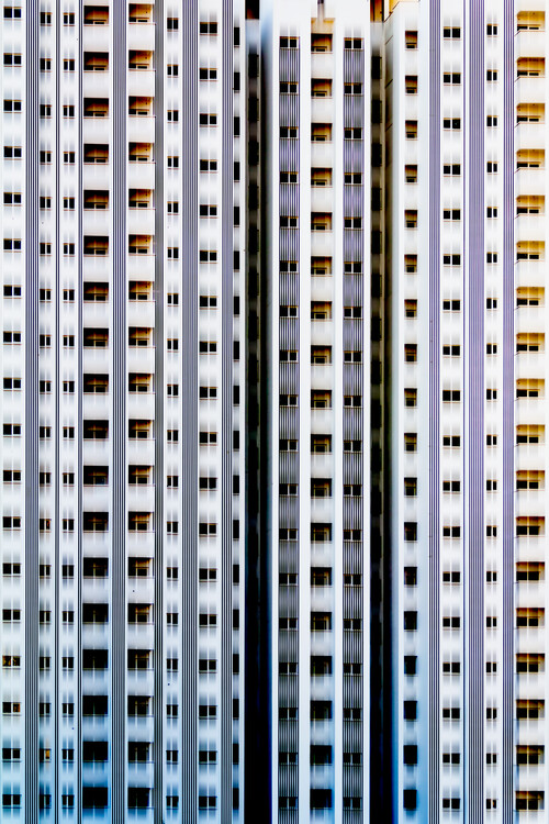 Levně Plakát, Obraz - abstract building, Hamid Mohammad Hossein, 26.7 × 40 cm