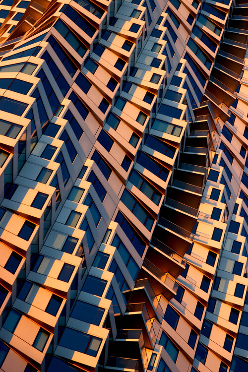 Canvas Print The light before the storm