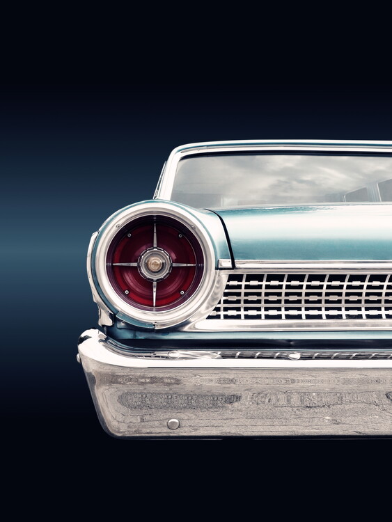 Levně Plakát, Obraz - US classic car 1963 Galaxie, Beate Gube, 30 × 40 cm