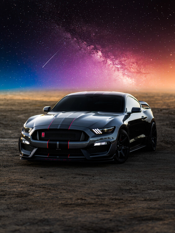 Plakat Car Auto Space