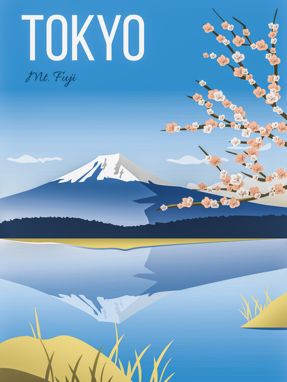 Poster Tokyo Mount Fuji