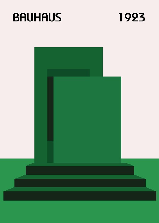 Plakát Bauhaus 1923