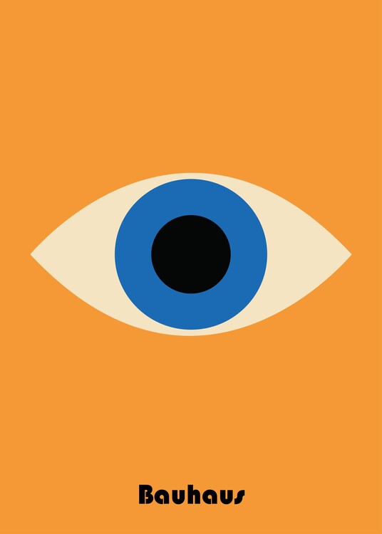 Poster Bauhaus Eye