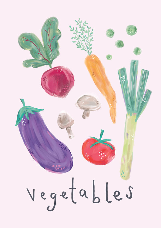 Poster Vegetables