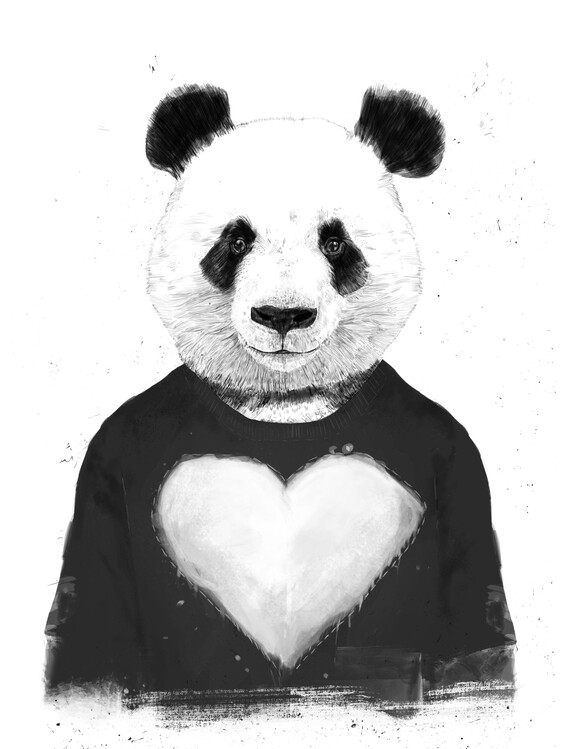 Poster Lovely panda