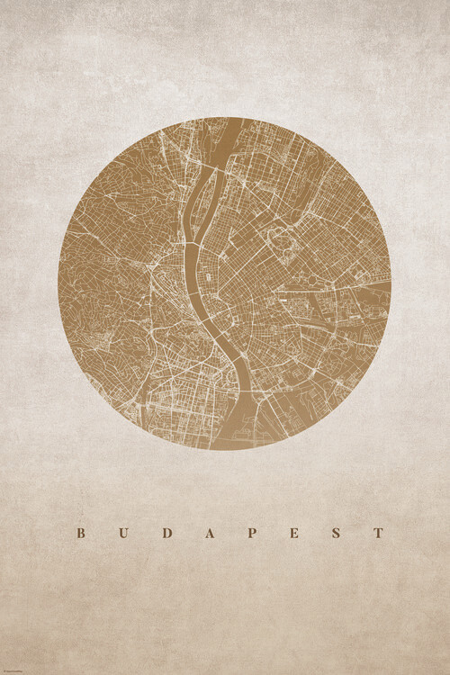 Poster Vintage Budapest