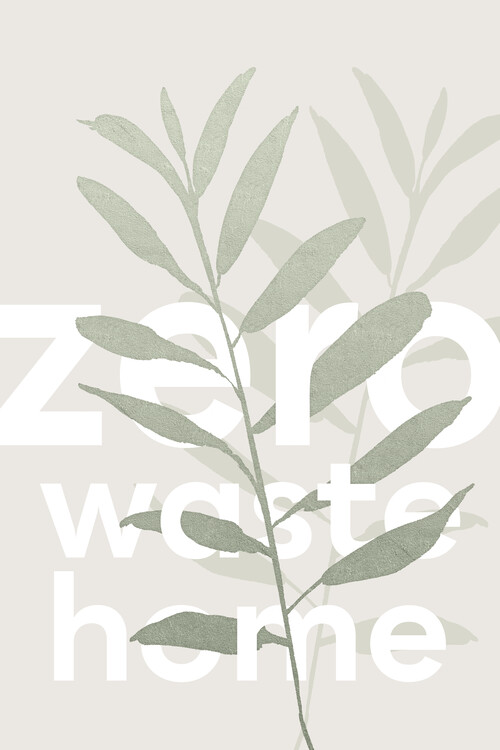 Poster Zero waste home