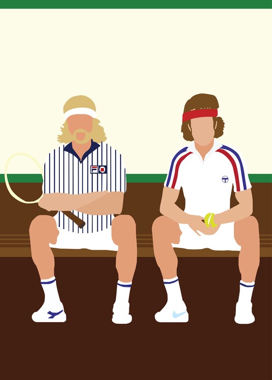 Poster Borg vs McEnroe