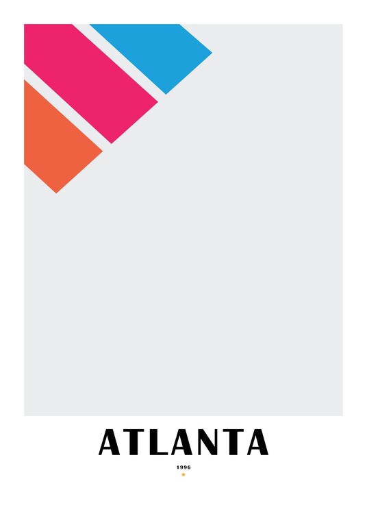 Plakát Atlanta