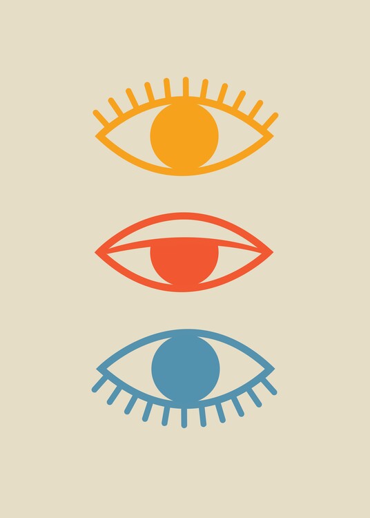 Poster Bauhaus Eyes