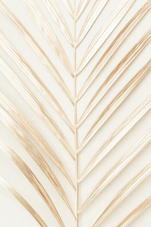 Poster Golden Palm Leaf