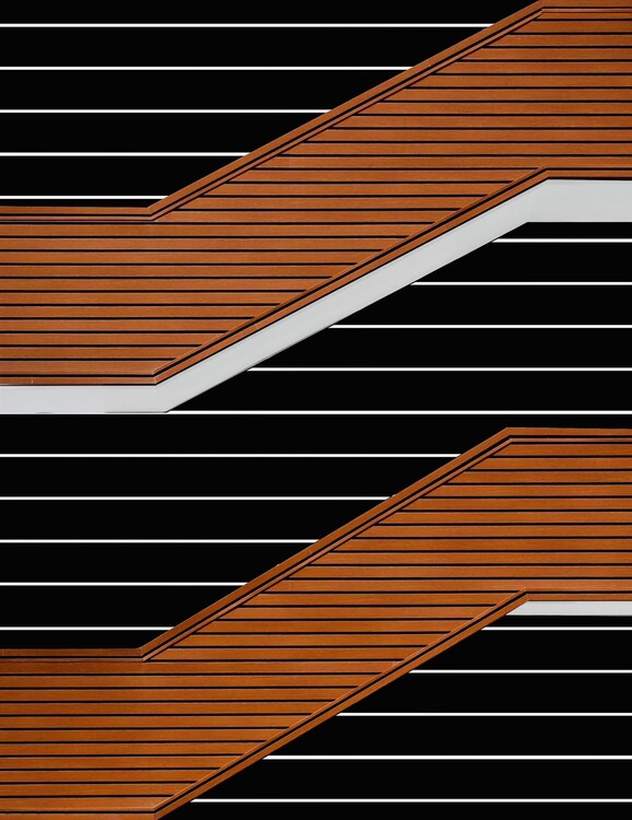 Poster Facade - staircase HaSharon