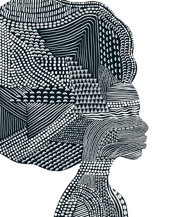 Poster Tribal Woman
