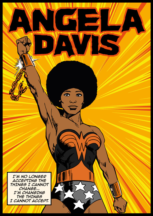 Poster Angela davis