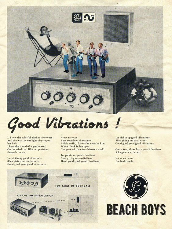 Canvas Print Good vibrations