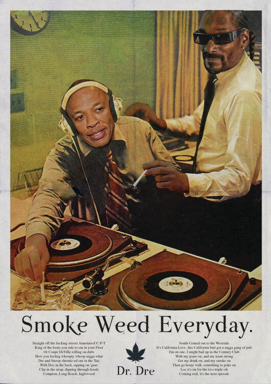 Poster Smoke weed