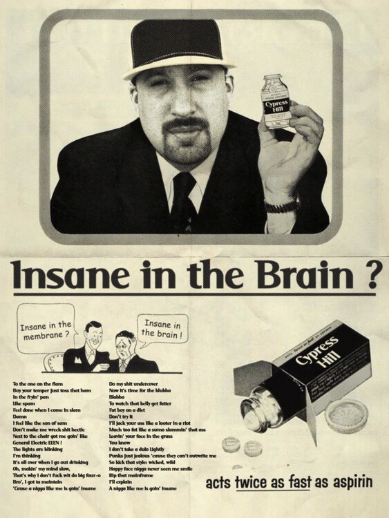Poster Insane in the brain