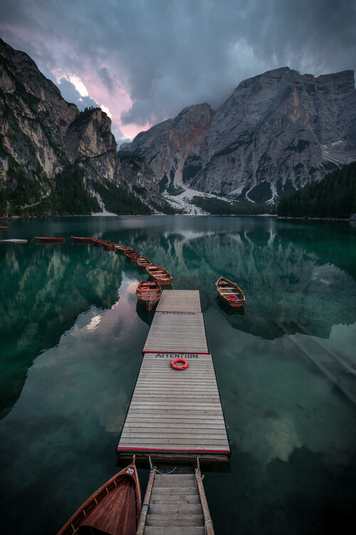Poster Braies reflections