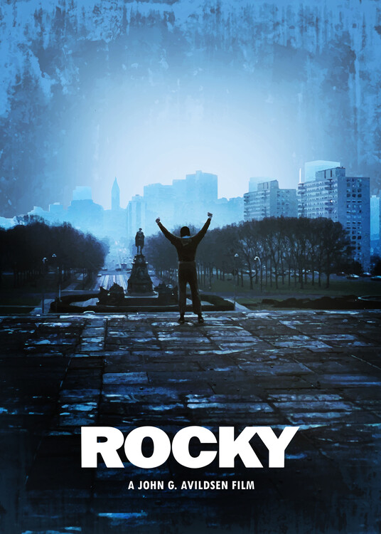 Poster American boxing sport