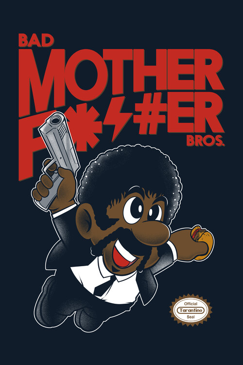 Canvas Print Bad... Bros