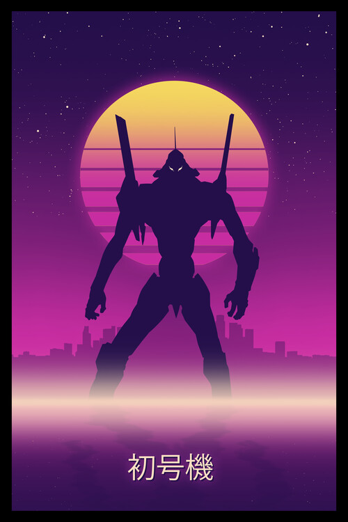 Плакат Eva in retro