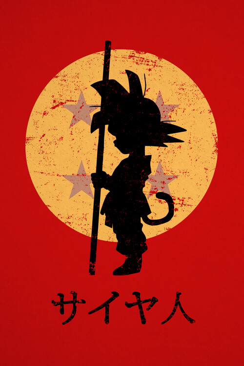 Poster Looking for the Dragon Balls