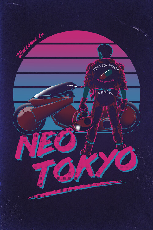 Canvas Print Welcome to Neo-Tokyo
